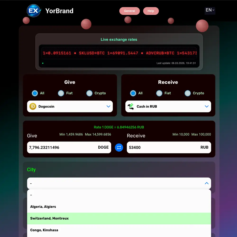 Built-in crypto processing!